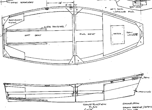 Linach 15 Plans – Two-Part Nesting Dinghy! – Full Construction Plans  Available Today!